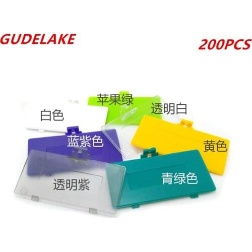 200PCS For Game Boy Pocket GBP New Battery Cover Lid For GAMEBOY GBP Battery Door Replacement