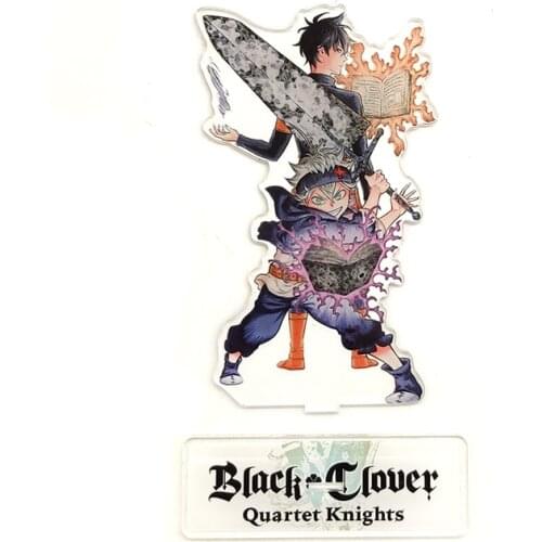 Black Clover Asta Yuno jump acrylic standee figurines desk decoration cake topper anime