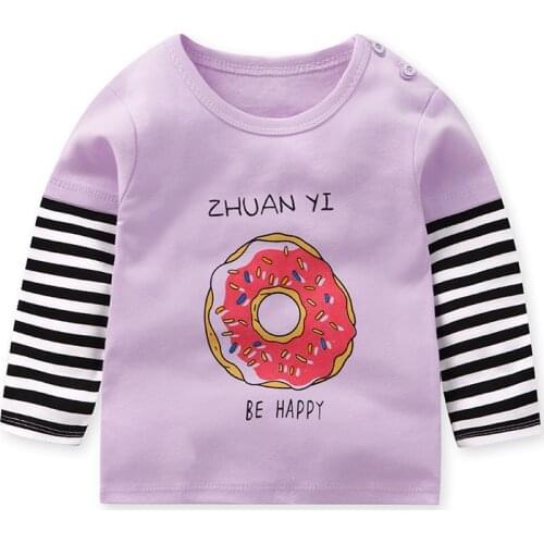 Long Sleeve Girls T-shirts for Girls Cotton Kids Tops Tees Children T Shirts Fashion Girls Clothing Girls Long Sleeve Tops