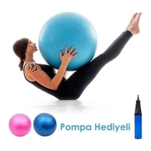 Exercise Rowing Machine Rehabilitation Pilates Plates Ball 65 cm