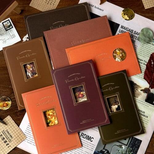 Journamm 9pcs/pack Ins Style Greeting Card Aesthetics Folding Card Gift Message Card Creative Writing Greeting Gift Postcards