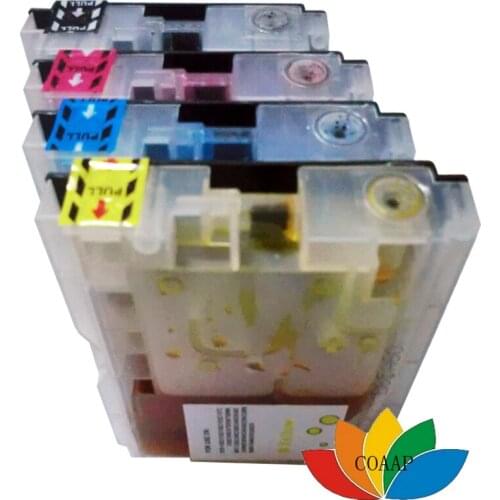 4PK LC51 LC37 LC57 LC1000 LC970 ink cartridge for Brother DCP 135C DCP-540C MFC-235C MFC-685CW