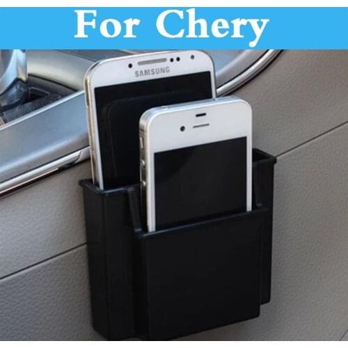 Gear Shift Side Car Storage Box Phone Holder Organizer Box Case For Chery Sweet Tiggo Tiggo 5 M11 Very Oriental Son Qq6