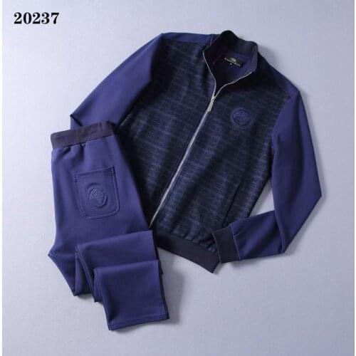 STEFANO Sportswear winter Cardigan set men 2021 new Business Casual zipper cotton high quality lattice embroidery M-4XL