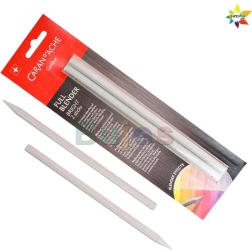 Swiss CARAN D'ACHE Colorless Blender Pencil 2PC pencil per Pack non wood Blender Colored Pencil Artist Oily Gradient Pencil Set