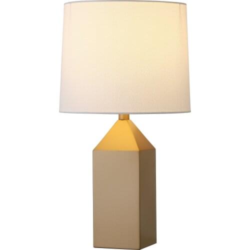 Table lamp Desk lamp Home decor modern luxury bed side fabric shade marble table lamps reading lamps for bedroom