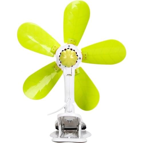 220V 10W wall mounted clip desktop electric mini fan of green energy-saving fans 700rpm plastic blade