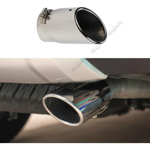 Stainless Steel Car Tail Pipe Exhaust Pipe Trim for Toyota 4Runner 2019