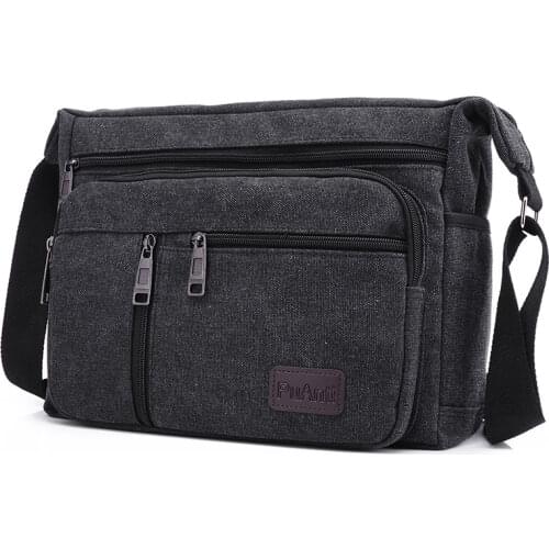 2020 new arrival men messenger bags handbag single shoulder bag canvas material crossbody bag