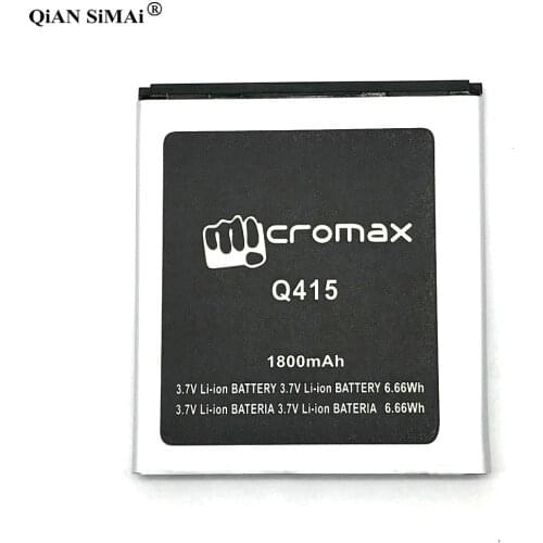 New High Quality 1800mAh battery For Micromax Q415 phone