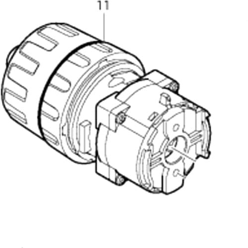 Genuine Gear Box For Makita DHP343 BHP343 HP347D 126001-1Power Tool Accessories Electric tools part
