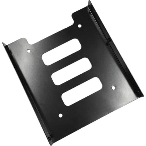 Useful 2.5 Inch SSD HDD To 3.5 Inch Metal Mounting Adapter Bracket Dock Screw Hard Drive Holder For PC Hard Drive Enclosure