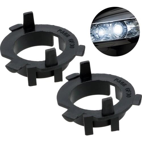 LED Adapter Base for KIA K4 K5 Sorento Hyundai Veloster Santa Fe LED Headlight Clip Retainer Sockets Adapter 2PCS