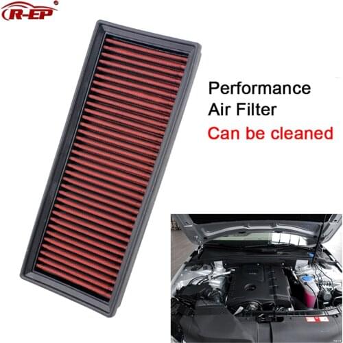 R-EP Air Filter Fits for Audi A4 A5 Q5 Allroad High Flow Replacement Panel Air Intake Filters Washable Reusable XH-AF0701