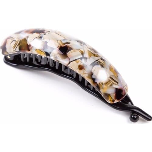 10cm Long Large Size Fancyin Amazing Series High quality clip Ponyhair Holder Banana Hair clip Accessories for Women and girls