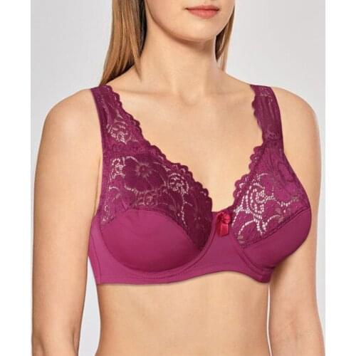 Bras For Women Floral Unlined Lace Bra See Through Brassiere Hollow out Sexy Lingerie Underwired Bralette Underwear Tops