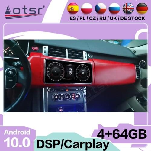 128G Carplay Android 10 Player For Land Rover Range Rover SVA LWB L405 2013 2014 2015 2016 2017 GPS Navi Stereo Radio Head Unit