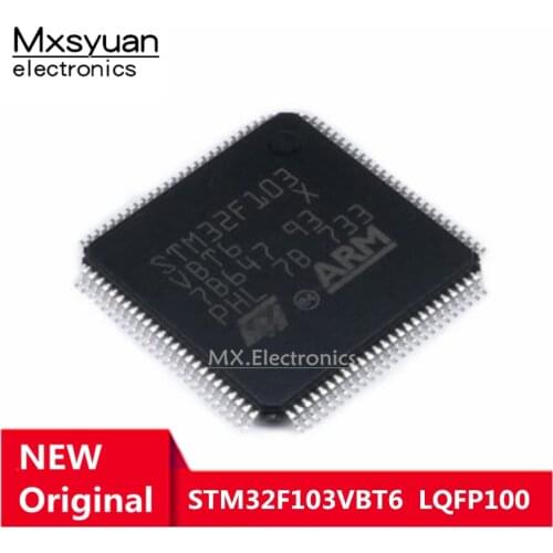 5pcs~10pcs/lot STM32F103VBT6 STM32F103 LQFP100 New original