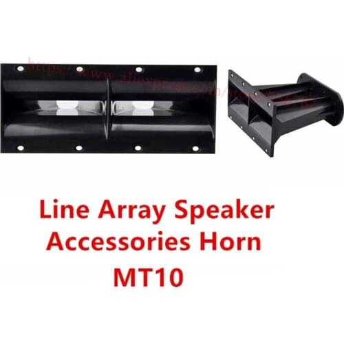 Tweeter Line Array Speaker Accessories Horn MT10 2x1 Inch Throat For Stage DJ Home Theater Professional Console Audio