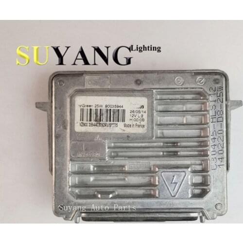 Used Original 7Green 25W 12v 90035944 D8S Xenon ballast control module unit for P-eugeot Ci-troen made in France