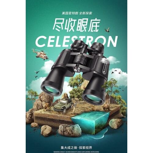 CELESTRON New Upclose G2 20x50 Binoculars Telescope Waterproof Multi-Coated Jumelles #71256