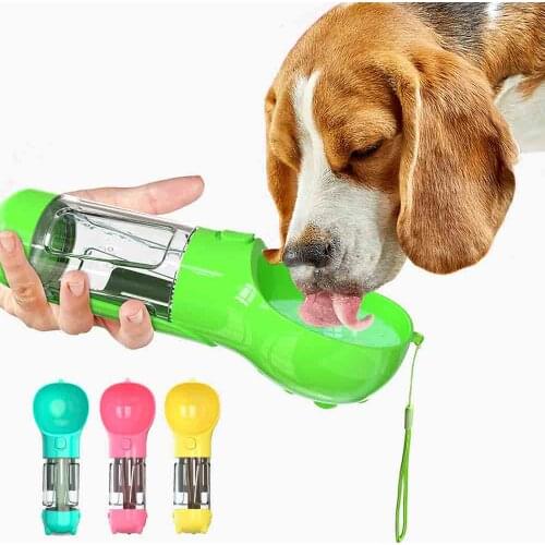 Pet Dog Water Bottle Travel Accessories Drinking Bowl For Dogs Outdoor Drinkers Storage Puppy Cat Supplies Waterer Portable Cup