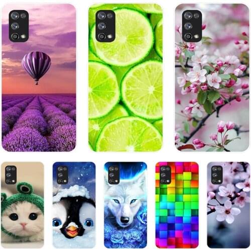 For Realme 7 Case For OPPO Realme 7 Pro Cover Shockproof Soft Silicon TPU Phone Back For Realme7 7Pro Bumper Coque Capa Funda