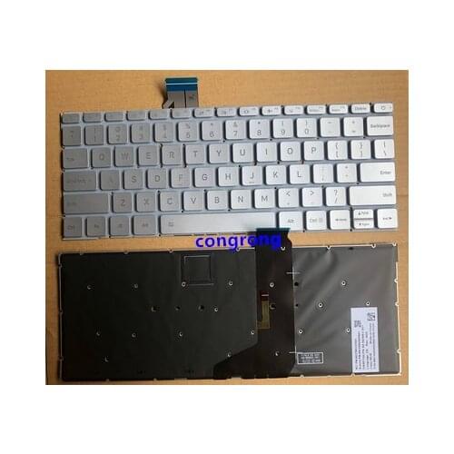 Laptop US Keyboard for XIAOMI AIR 12.5 inch keyboard with backlight silver English 9Z.ND6BV.001 NSK-Y10BV 01