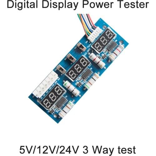 LCD TV motherboard analog controller Power supply board tester Repair power supply 3 way test with digital display