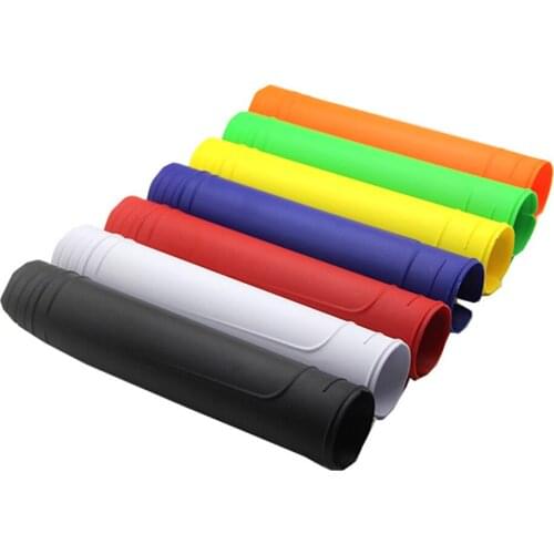 Motorcycle Plastic Fork Boots Anti Dust Cover Gaiter Sleeve for Cross Country Motorcycle NJ88