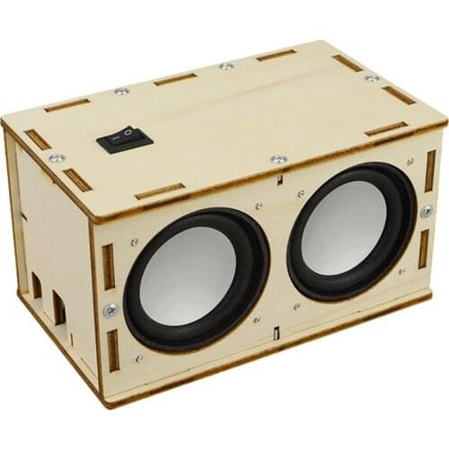 DIY Bluetooth Speaker Material Package Physical Science Experiment School Educational Toys for Children