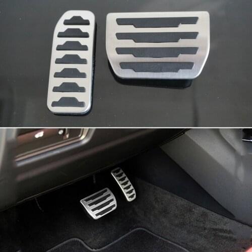 Do not need to punch Stainless Steel AT Pedal Include Gas Clutch Brake Pedal For Jaguar XE 200PS 240 340