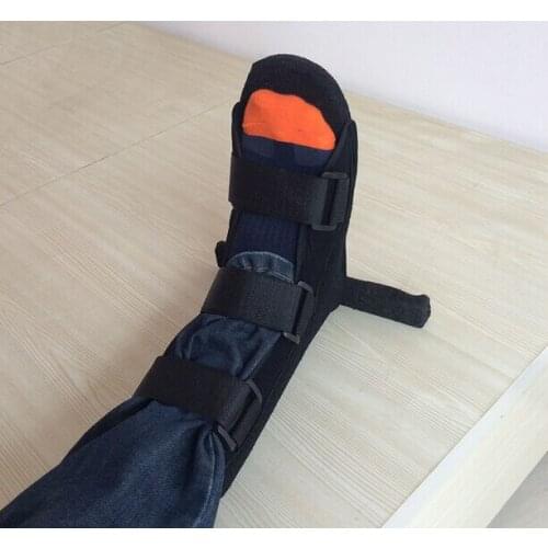 Child Adult Ankle Foot Orthopedic Corrective Wooden Shoes for Fractures and Ligament Injuries Ankle Joint Sprain Rehabilitation