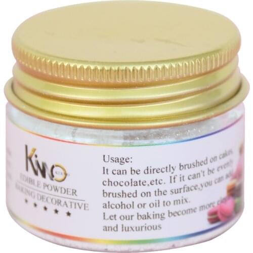 KINNO Edible Food Pigment 10g White Color in Cake Decoration Pastry Colorantes Comestibles Baking Ingredient Edible Food Powder