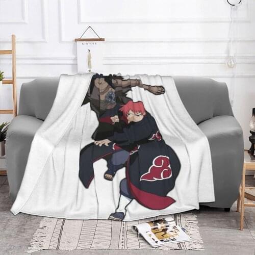 Shippuden Akatsuki Blanket Custom Bedspread 260 240 Plaid With Print Decorative Bed Blankets Plaid Bed Linen Bedding And Covers