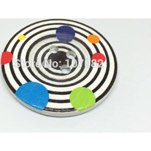 10pcs 50mm Extra Large Wood Buttons Dots Fancy Sewing Accessories Button DIY Crafts Embellishments Bag Hat Decorations