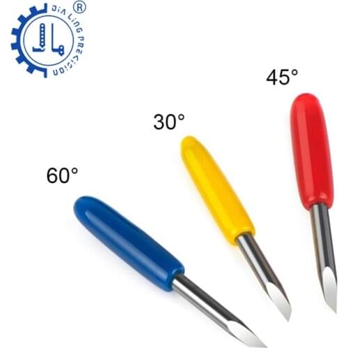 Cemented Carbide Blade Cutting Plotter Cutter Blade for Roland Plotter 5 pcs/lot Universal Blades Vinyl Cutter