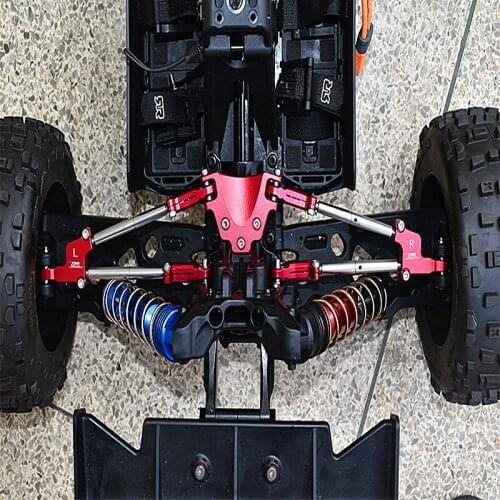 ARRMA 1/5 KRATON 8S ARA110002T1 aluminum alloy rear positive and negative teeth rod + fixed code combination MAKX049R ARA5810