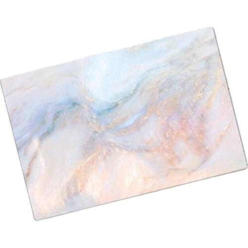 White Pink Blue Marble Looking Melody Glass Cutting Board Multi-color option Marble Looking glass cutting board 30x40 cm