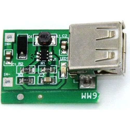 0.9 v ~ 5 v 600ma caricabatterie usb output mini dc-dc boost converter + Tp4056 1a lipo batteria al litio caricabatterie modulo