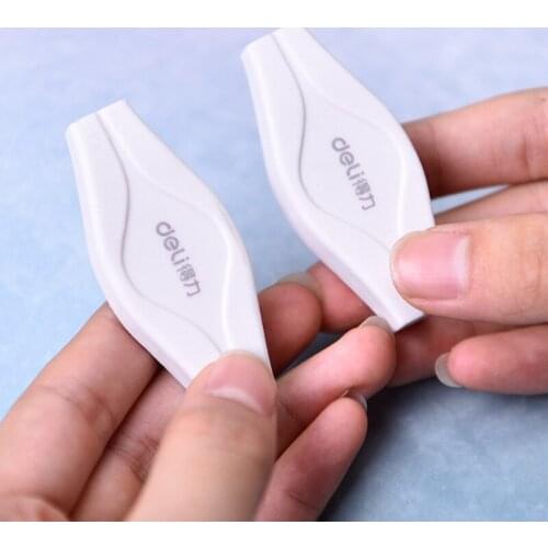 28Pcs New Shape Soft White Rubber Eraser G20 Environmental Protection Rubber Office Students School Correct Mistake Kids 71069