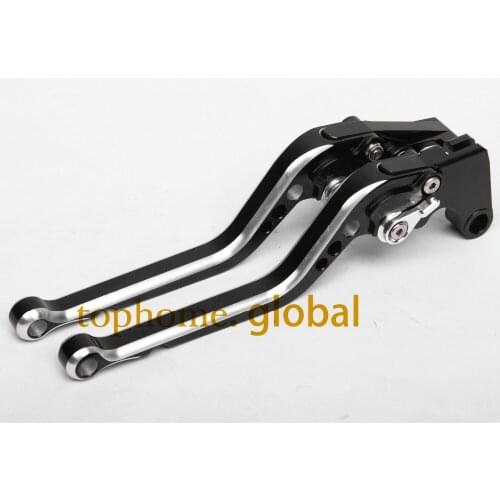 CNC Motorcycles Brake Clutch Levers Regular size Mixed Black&Silver Color For Suzuki GS500E 1994-1995 1996 1997 1998