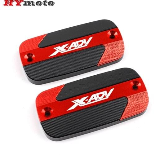For HONDA X-ADV XADV X ADV 2017-2020 2019 Motorcycle High Quality CNC Accessories Front Brake Reservoir Fluid Tank Oil Cap Cover