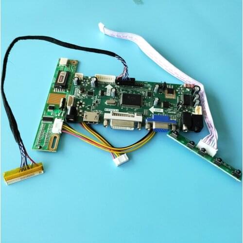 Kit for CLAA154WB03A/CLAA154WB03AD/CLAA154WB03AN 1280X800 1 lamps LVDS Screen Controller board 30pin DVI HDMI VGA Panel 15.4"