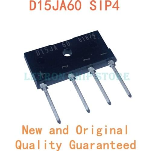 10 pcs/lot D15JAB60V D15JA60 D15JAB60 600V/15A Bridge Diode Original New 100% quality