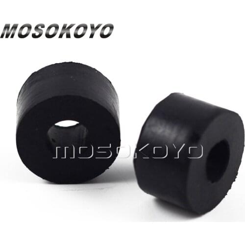 Motorcycle 2x Rubber Black Tank Pad Tank Spacer for Simson S50 S51 S70 Lagergummi Tankauflage