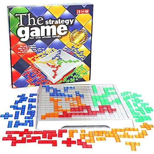 The Strategy Game Blokus Board Game Educational ToysSquares Game Easy To Play For Children Series indoor games