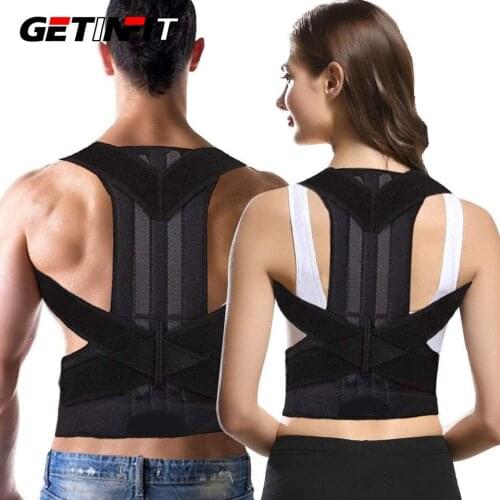 Getinfit NEW Posture Corrector Back Posture Brace Clavicle Support Stop Slouching and Hunching Adjustable Back Trainer Unisex