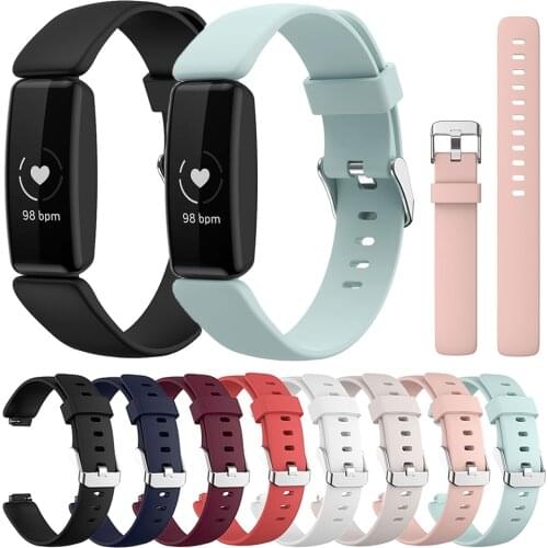 Silicone Wrist Strap For Fitbit inspire 2 Smart Bracelet Wristband Replacement Watchband For Fitbit Inspire 2