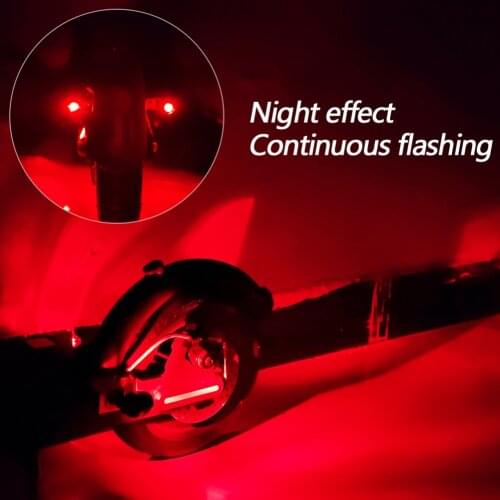 Sports Lights Outdoor Scooters Entertainment Taillight for Xiaomi M365 1S Parts Rear Tail Lamp Safety Warning Light